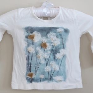 Cute long sleeve tee from Zara sz 18/24